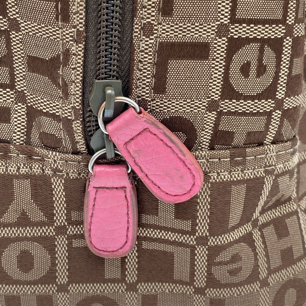 Hello Kitty Brown Satchel Carry On Bag Travel Tote Sanrio - Picture 9 of 16